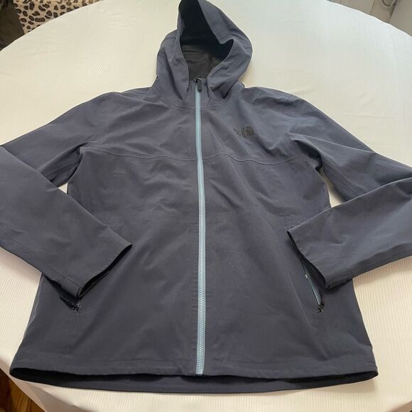 The North Face Barr Lake Men’s Navy West Basin Full Zip Windbreaker Jacket Large - Picture 1 of 11
